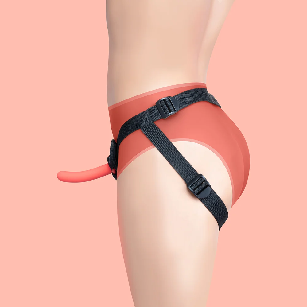 B-Vibe Beginners 穿戴式绑带套装（含 5-Inch 硅胶假阳具）