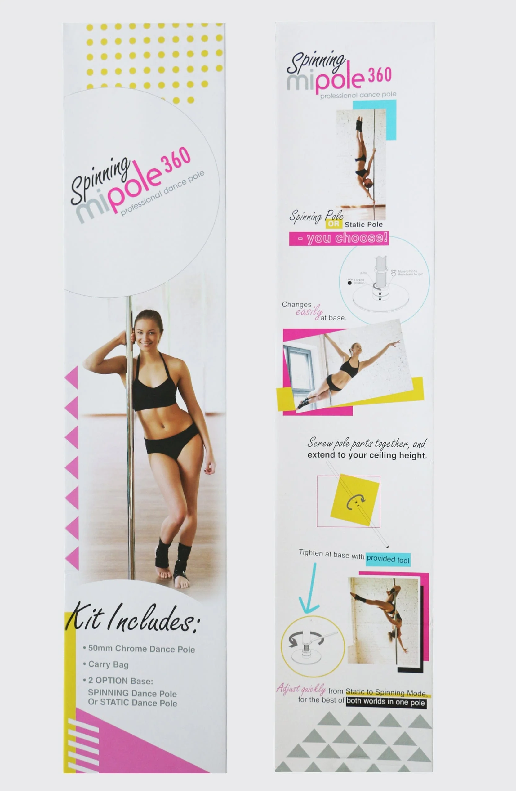 Mi Pole 360 Spinning Professional Dance Pole