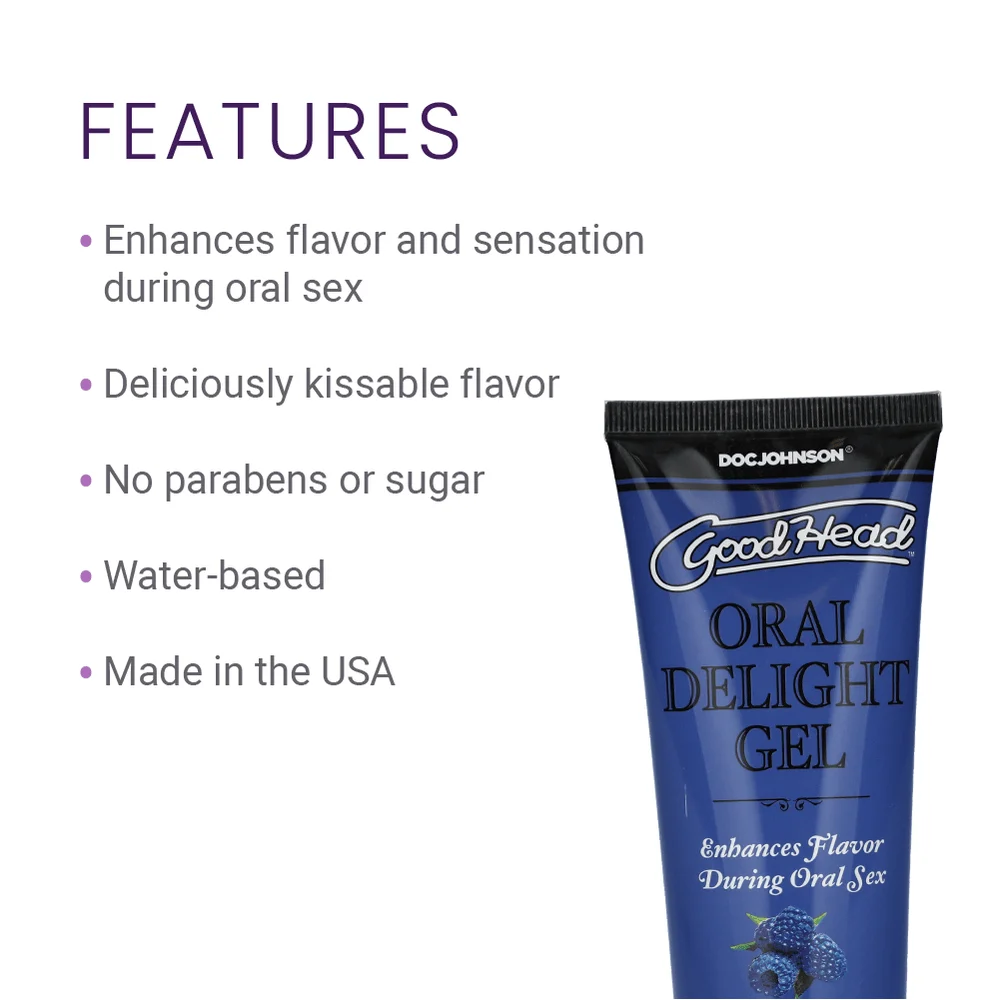 GoodHead Oral Delight Edible Oral-Sex Enhancer Gel
