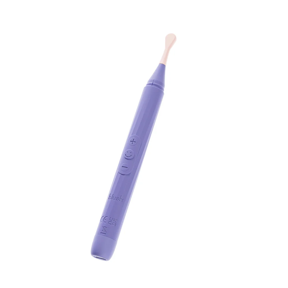 Blush Juno Oscillating Wand Clitoral Vibrator with 3 Attachments