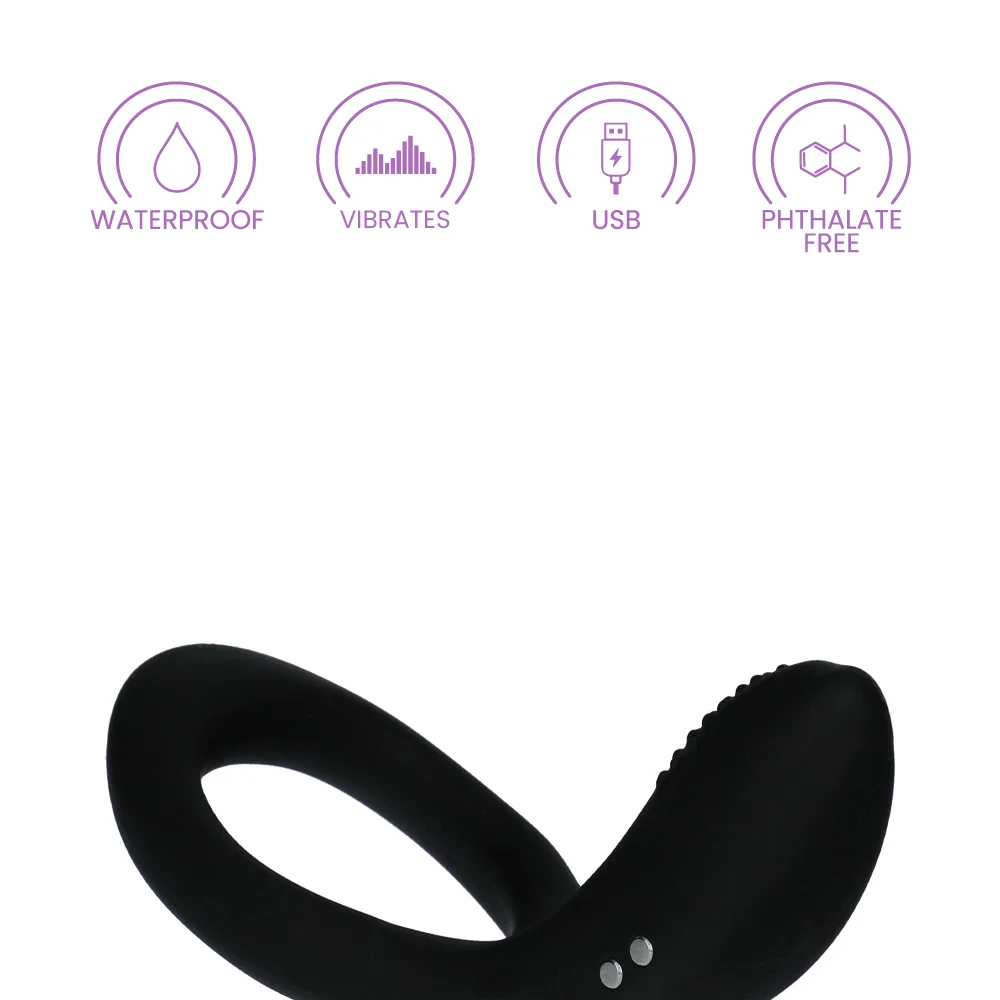 Lovense Diamo Bluetooth Vibrating Cockring for Perineum Stimulation
