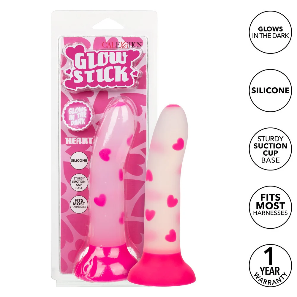 Glow Stick Glow in the Dark Dildo with Suction Cup