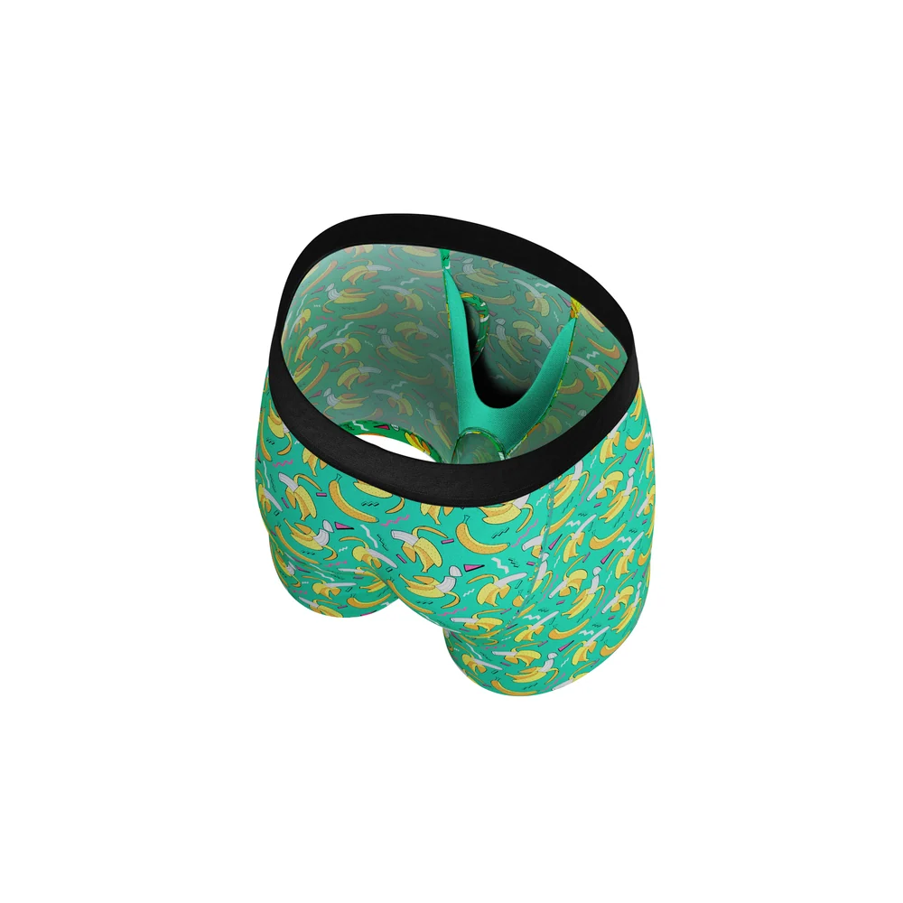 Retro Banana Ball Hammock® Pouch Underwear With Fly, 6" Inseam