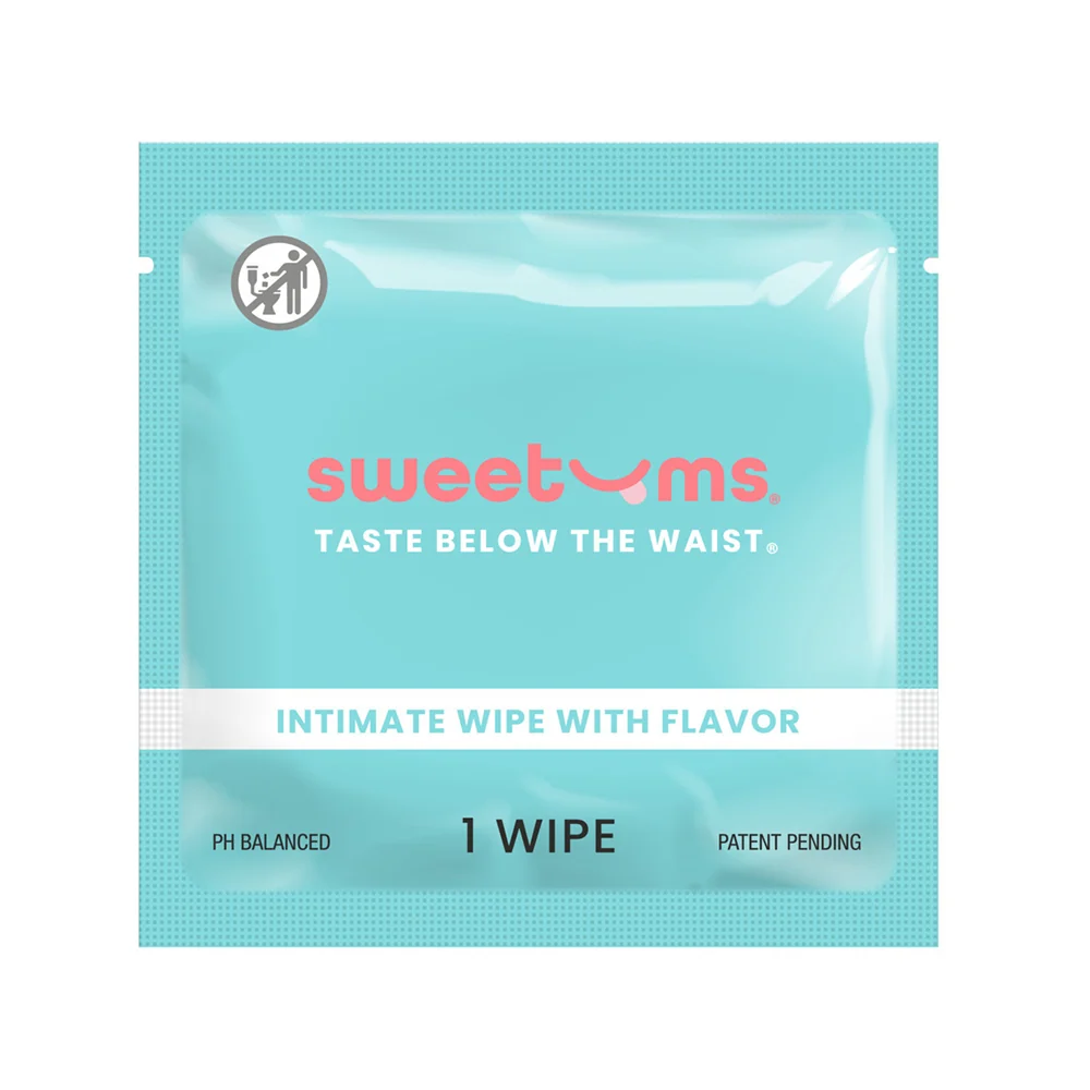 Sweetums Personal Flavored Intimate Wipes