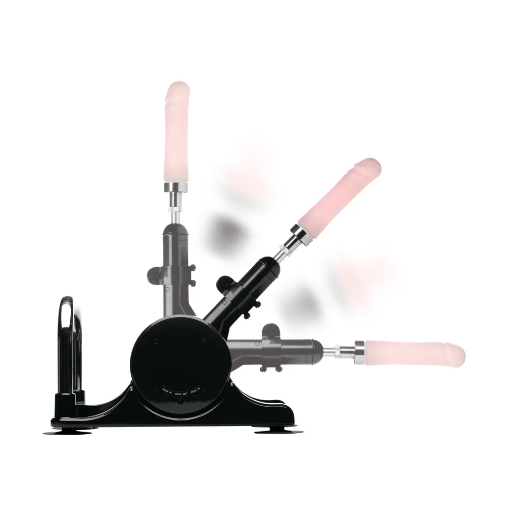 Lovebotz Robo Fuk Deluxe Adjustable Sex Machine with Two Attachments