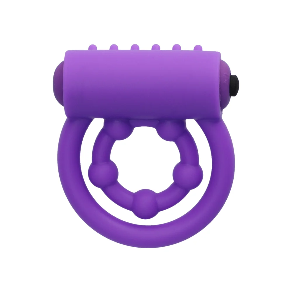 Fantasy C-Ringz Purple Vibrating Prolong Performance Ring