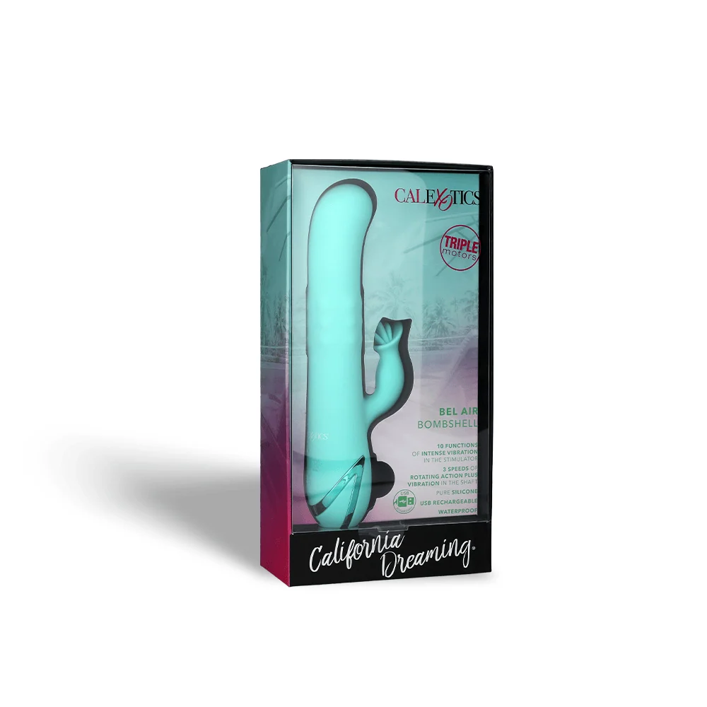 California Dreaming® Bel Air Bombshell 吸吮兔形振动器