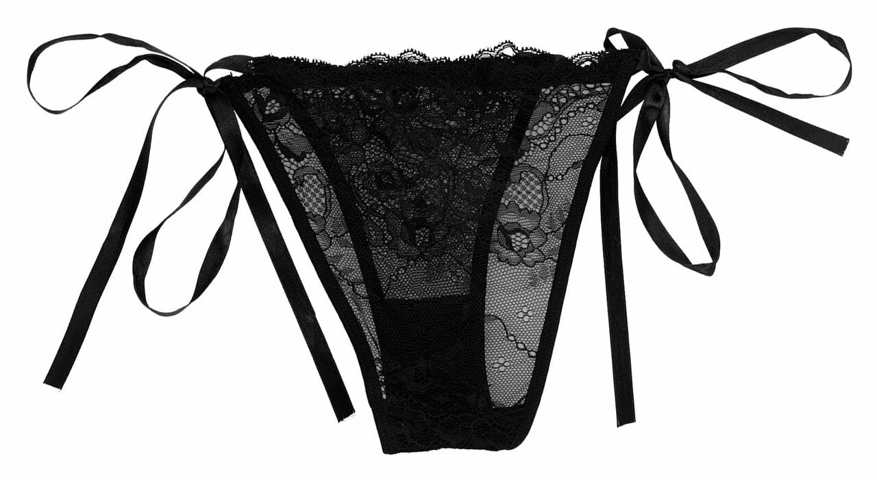 BANG! Power Panty 蕾丝内裤带子弹振动器与眼罩套装