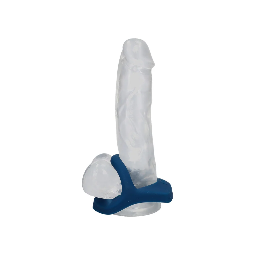 Hung Shield Splitter Liquid Silicone Cock Ring with Splitter