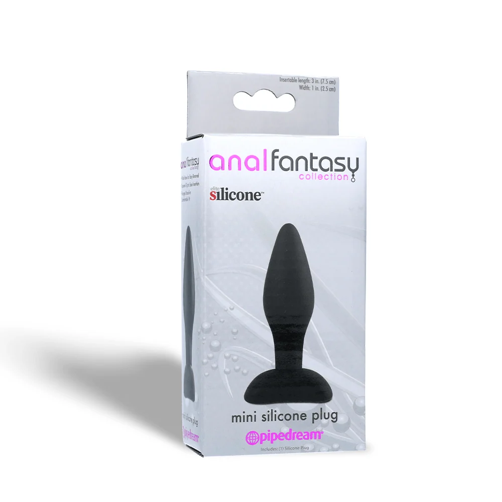 Anal Fantasy Collection迷你硅胶肛塞，锥形尖端