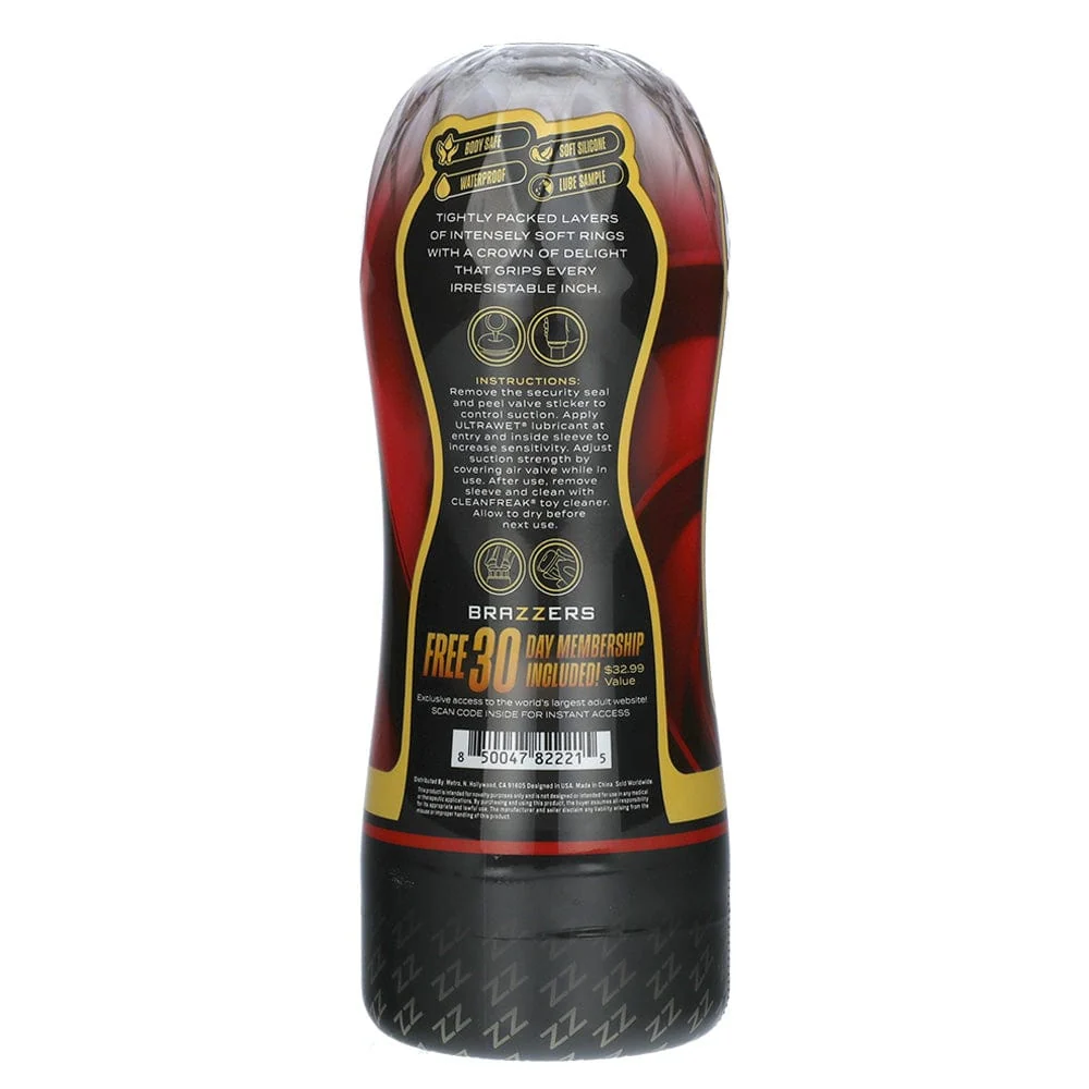 Brazzers Ultimate Stroker Cup with Soft Sleeve and Free Membership