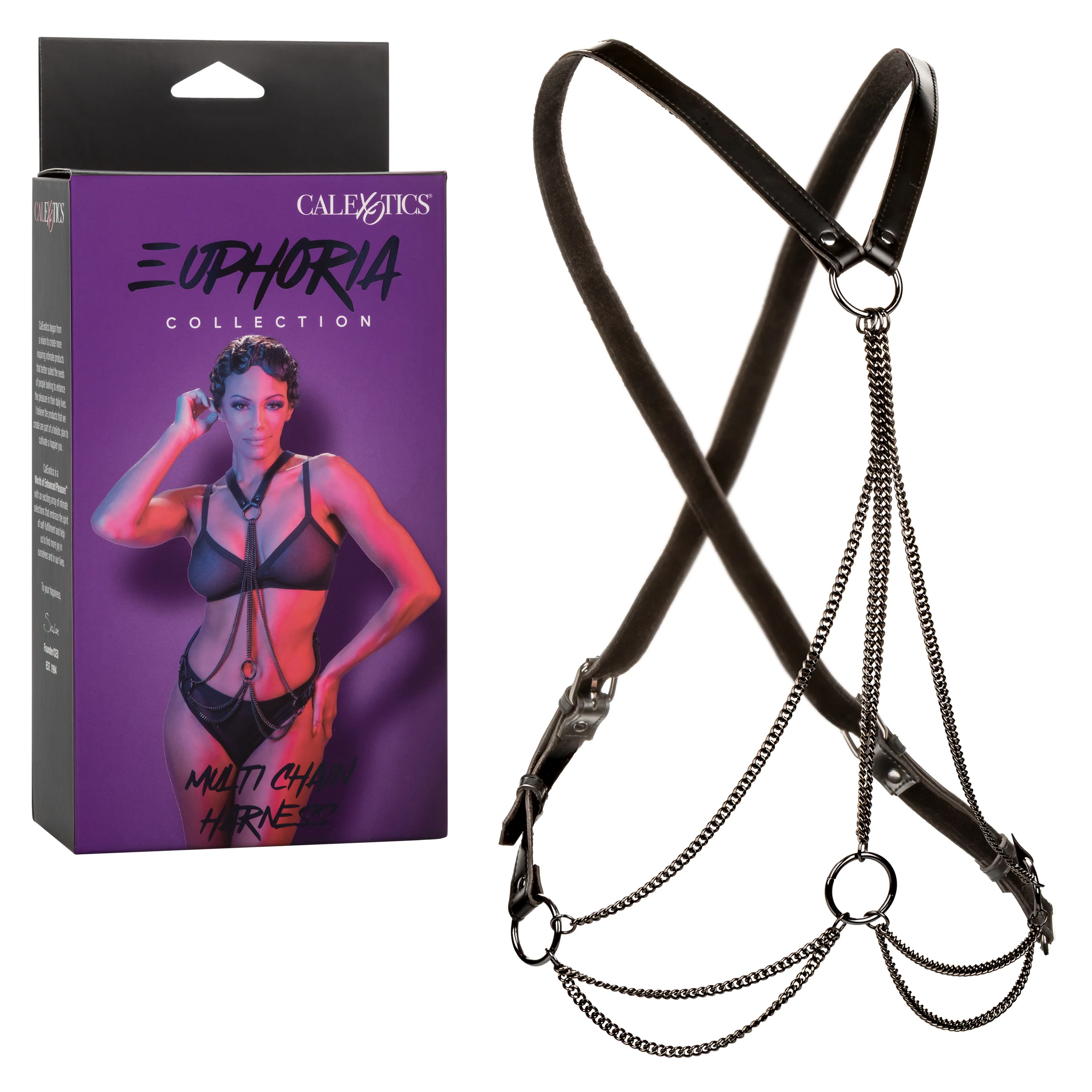 Euphoria Collection Plus Size Multi Chain Harness