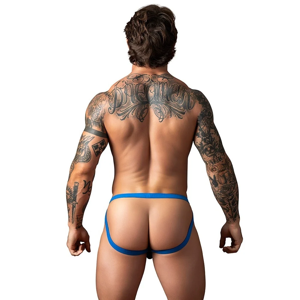 Male Power Fishnet 2.0 Jockstrap with Elastic Leg Bands