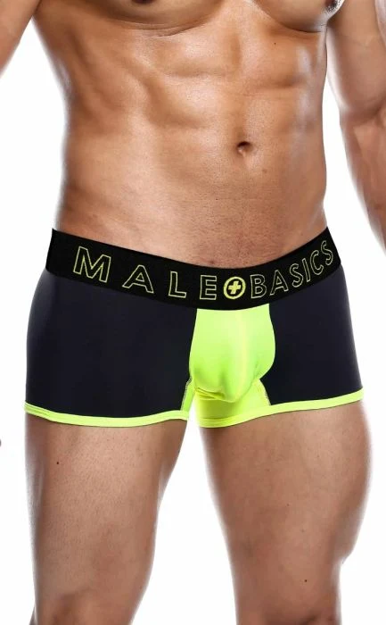 Male Basics Neon Trunk 男士平角内裤，速干超细纤维