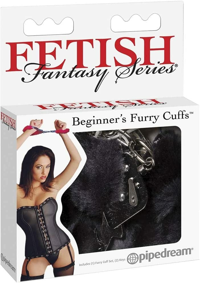 Fetish Fantasy 初学者毛绒手铐，适合轻柔束缚玩法