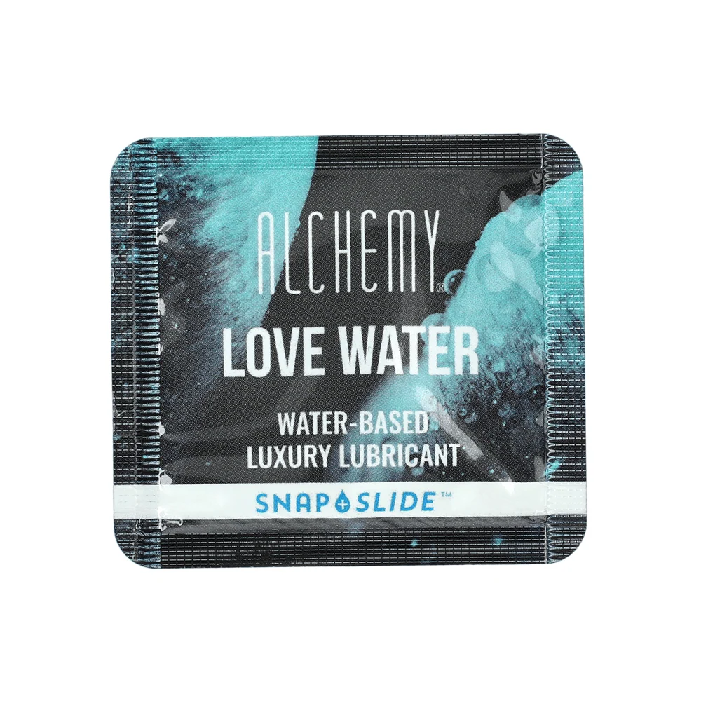 Alchemy Love Water Snap + Slide Personal Lube 16 Single-Use Packets