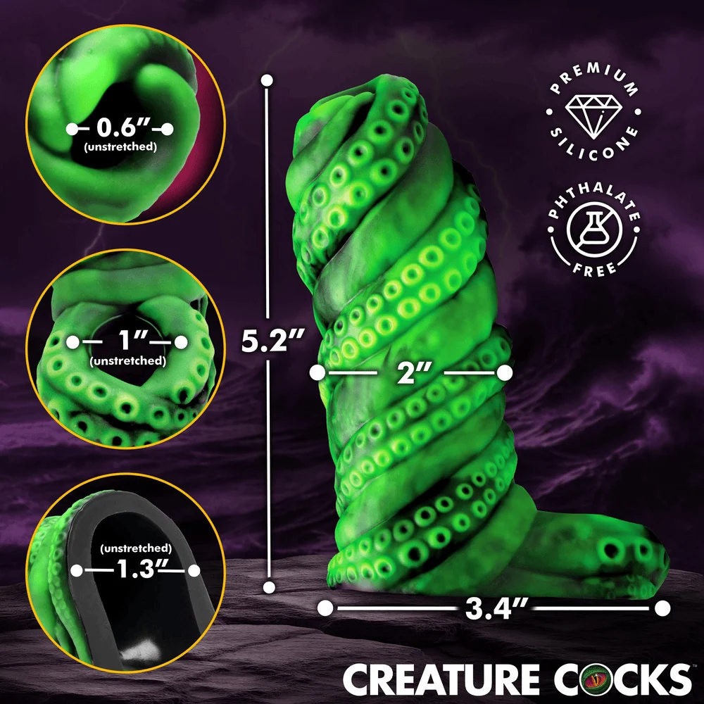 Creature Cocks Tenta Girth 硅胶阴茎增强套（带睾丸束带）