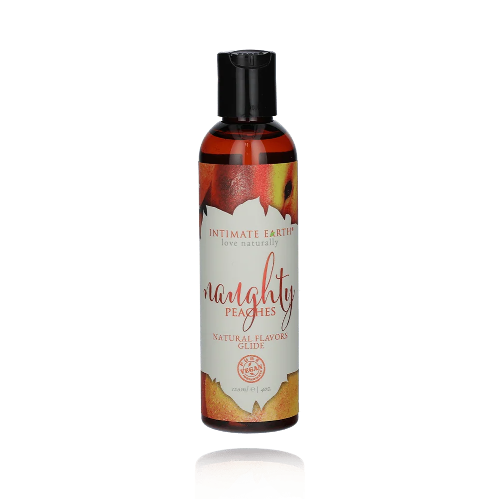 Intimate Earth Flavored Lubricant with Ripe Peach Taste