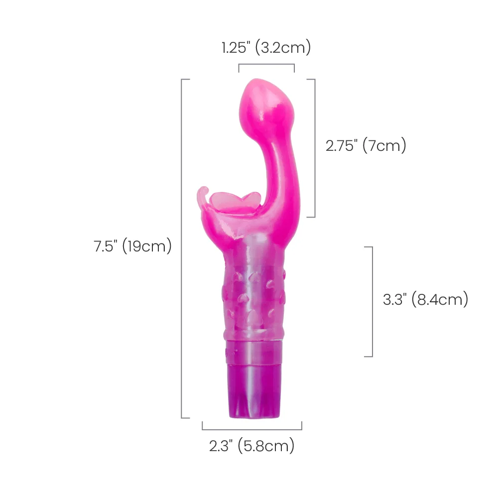 Butterfly Kiss 多速阴蒂与G点按摩器