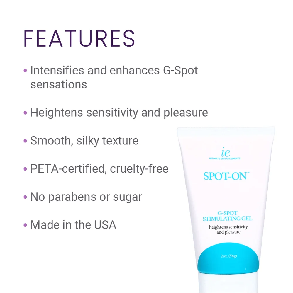 Intimate Enhancements Spot-On G-Spot Stimulating Gel for Women