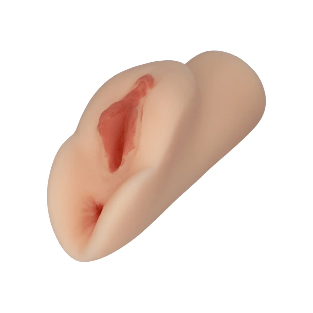 PDX Perfect Pussy Double Stroker in Super-Soft Fanta Flesh