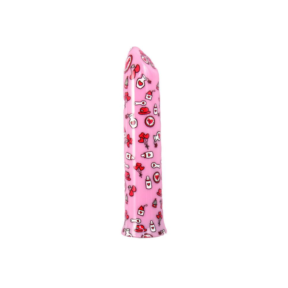 Nasstoys Mini's Passion Bullet Vibrator with Heart Prints