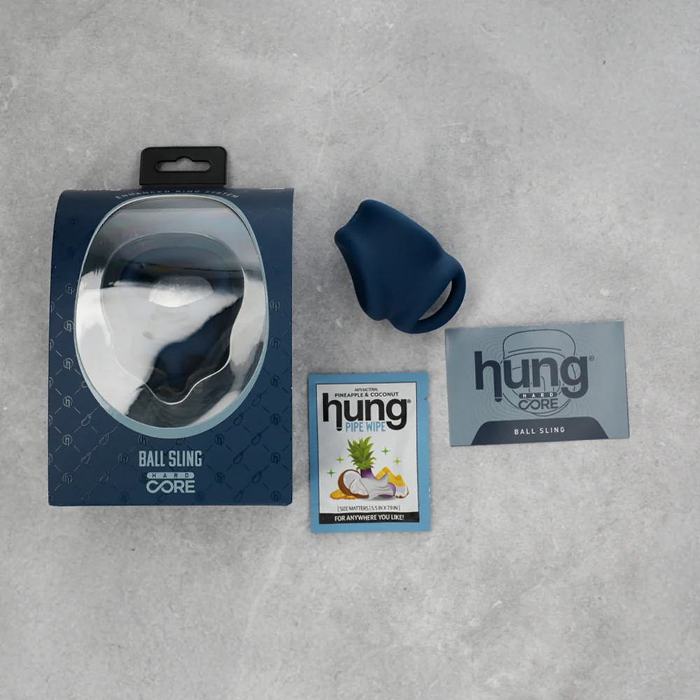 Hung Ball Sling Liquid Silicone Ball Spreader for Him