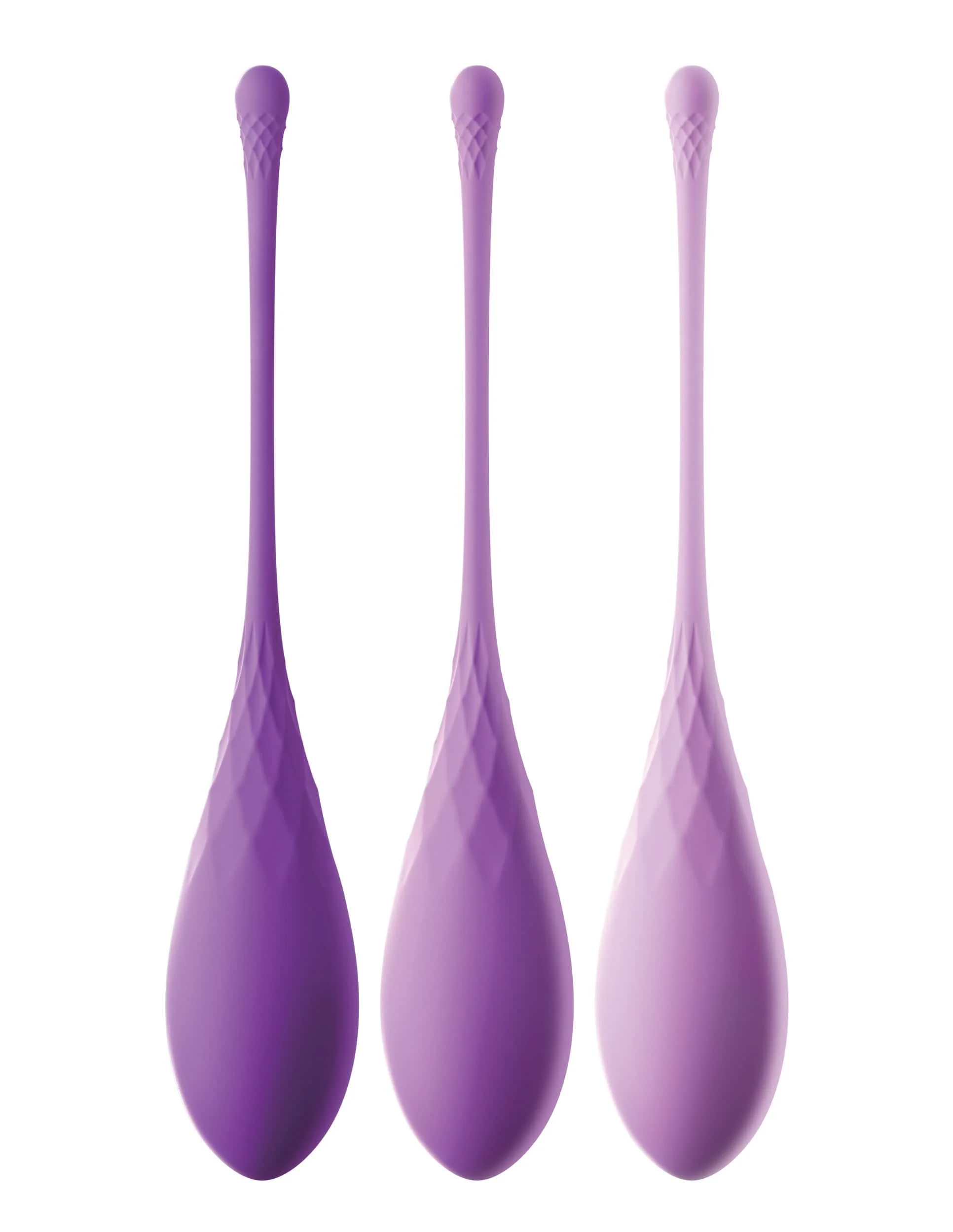 Fantasy For Her Kegel Train-Her Weighted Silicone Kegel Exerciser Set