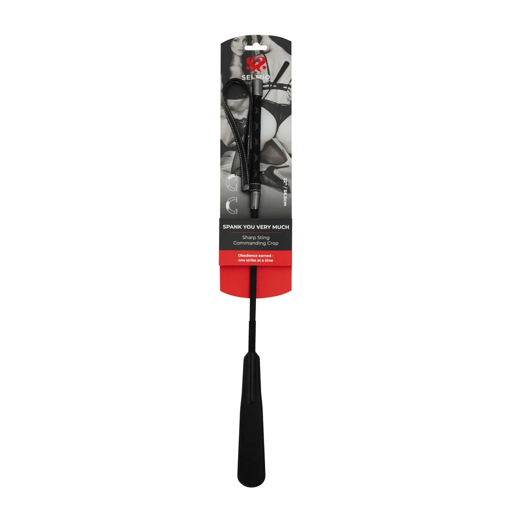 Sei Mio Spank You Very Much BDSM Riding Crop for Targeted Sensation