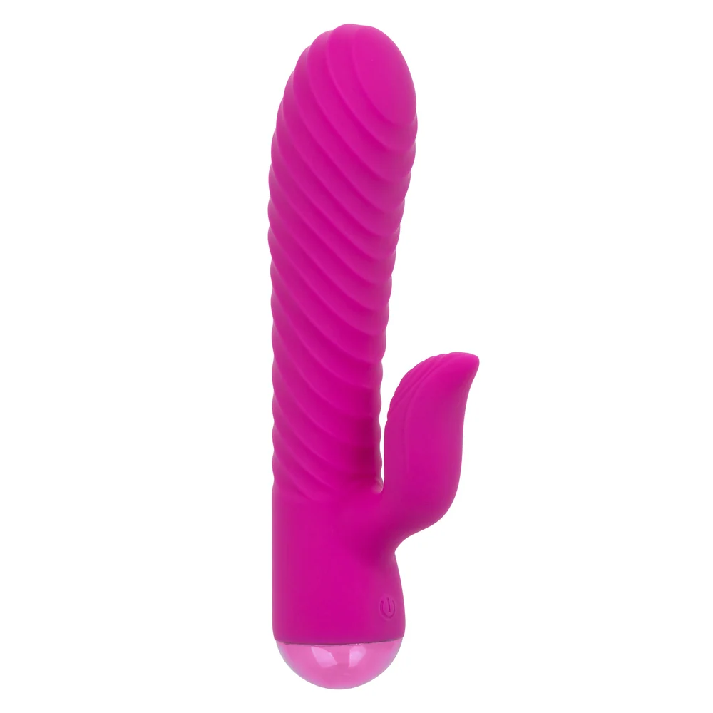 CalExotics Extra Thicc Chubby Gyrating Tickler Rabbit Vibrator
