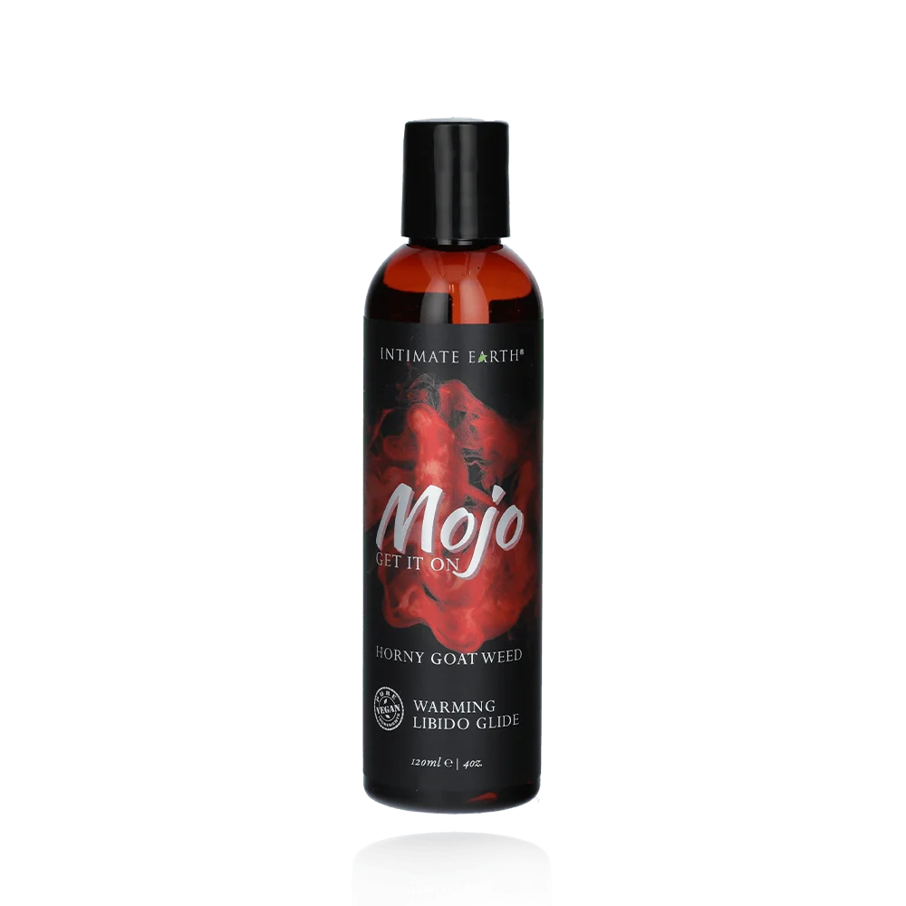 Mojo Horny Goat Weed Libido Warming Glide 4oz for Massage and Toys