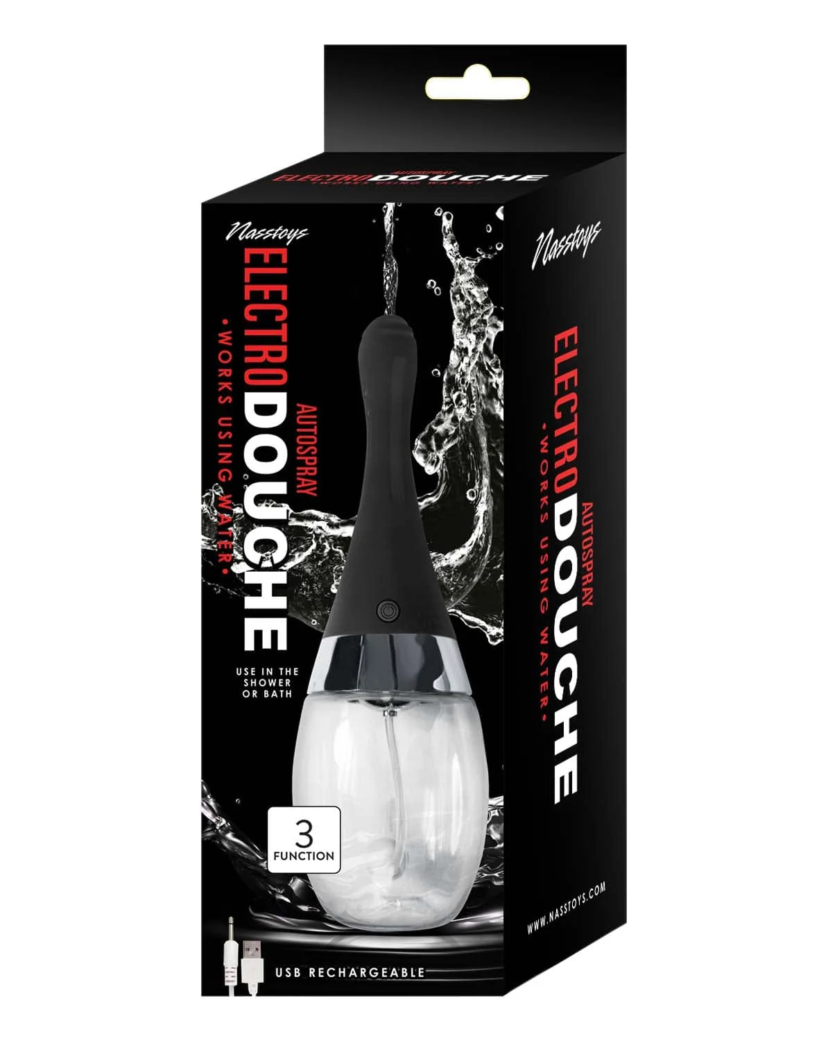 Nasstoys Electro Douche Auto-Spray Nozzle Cleansing Kit
