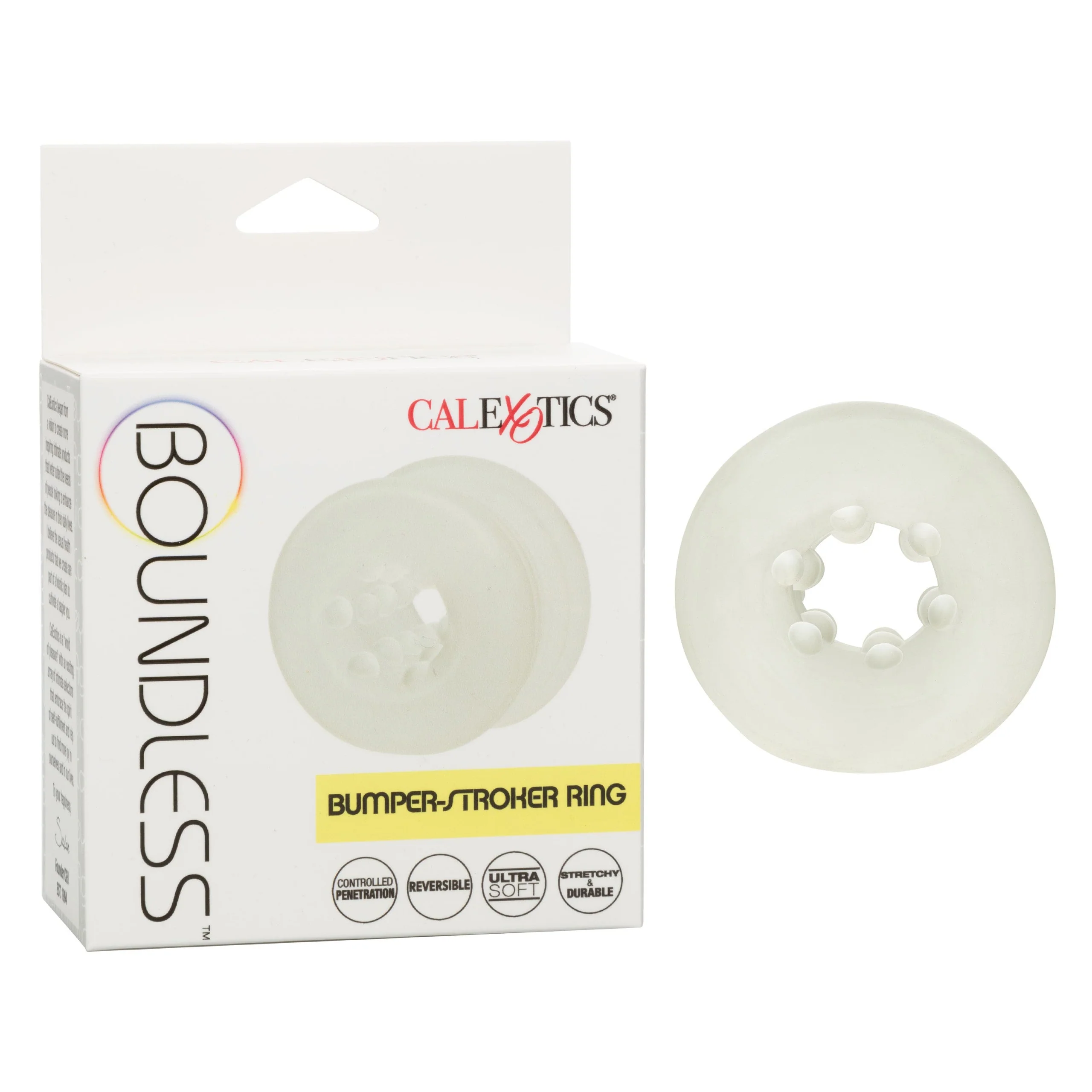 Boundless Bumper-Stroker Ring 多用途止滑环与纹理撸管器