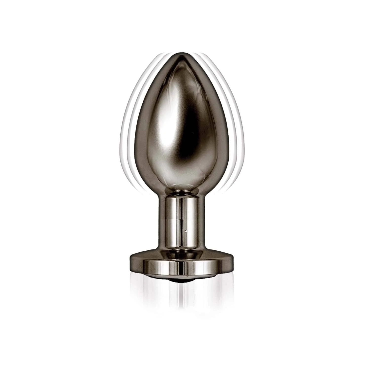 Ass-Sation Remote Vibrating Metal Anal Plug for Beginners