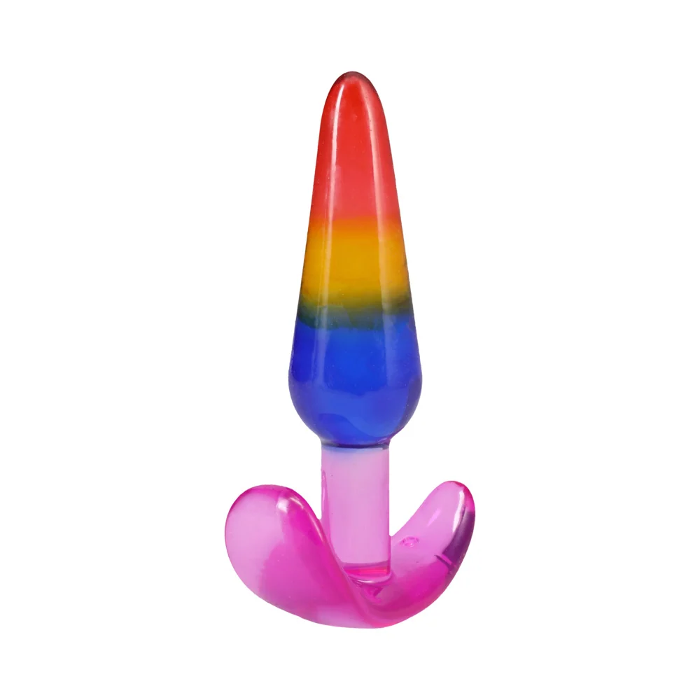 Crystal Jellies Rainbow 肛部训练套装，三种渐进尺寸