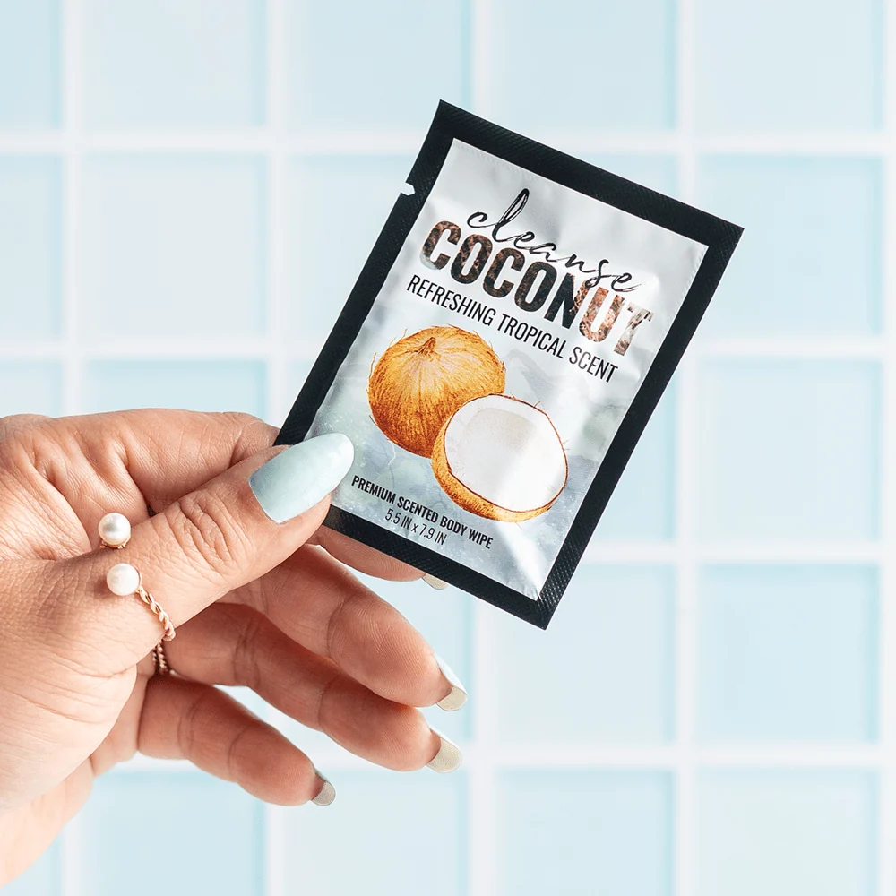 Alchemy Cleanse Body Wipes 16 Count for a Quick Fresh Reset