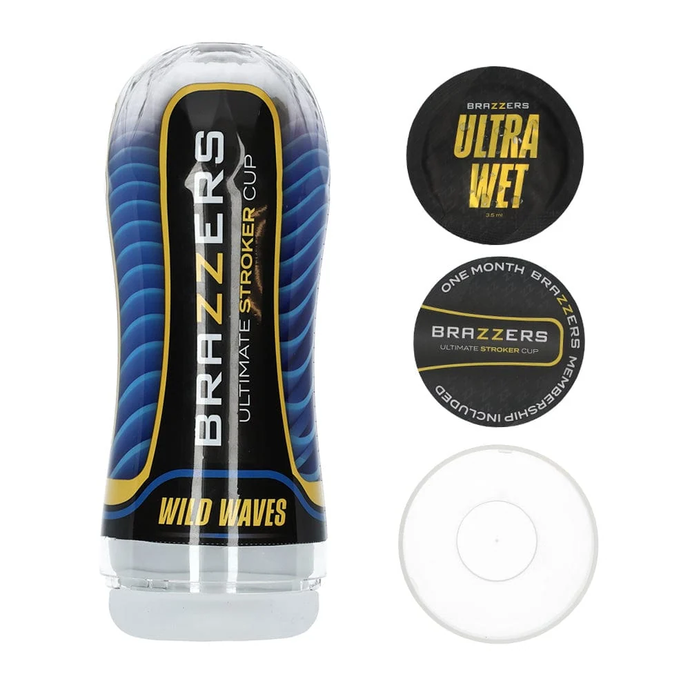 Brazzers Ultimate Stroker Cup with Soft Sleeve and Free Membership