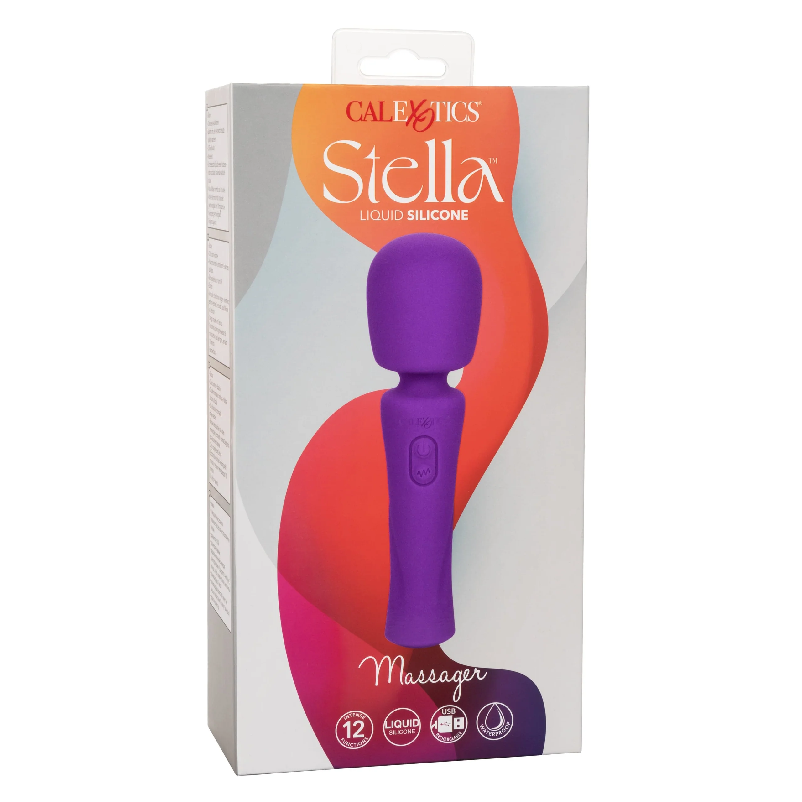 Stella 液态硅胶按摩器（宽头棒身，12 种振动功能）