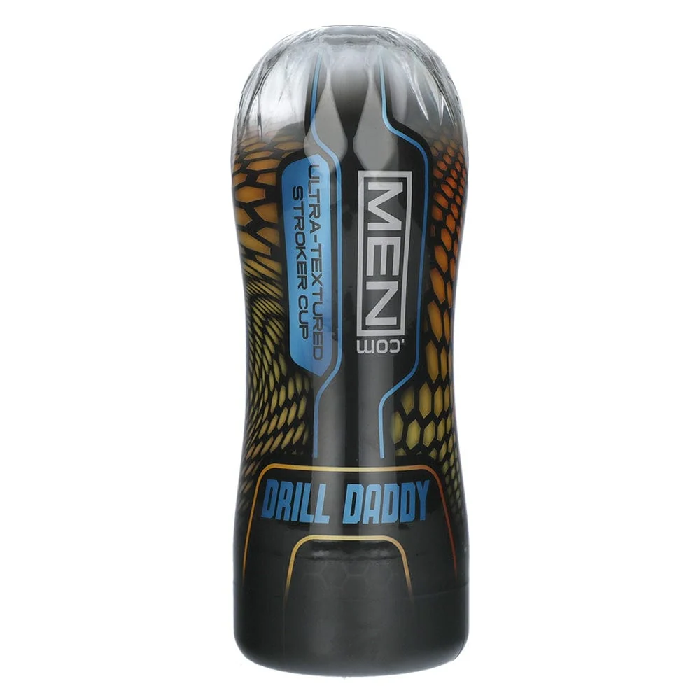 Men.com Ultimate Stroker Cup with Textured Silicone Sleeve and Suction