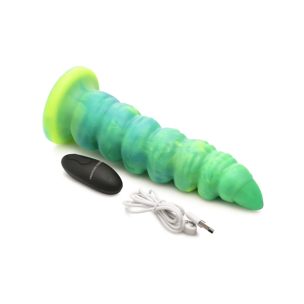 Creature Cocks Squirmer 遥控抽插震动硅胶假阳具