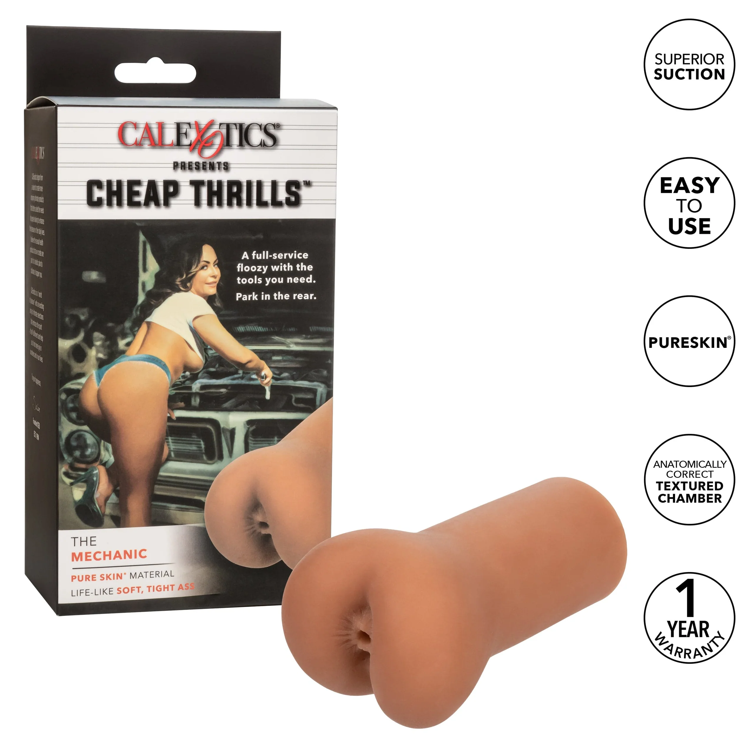 Cheap Thrills® The Mechanic Masturbation Stroker with PureSkin® Texture