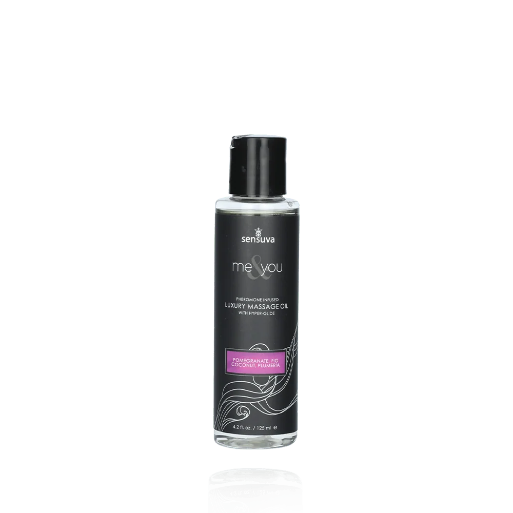 Me & You Pheromone Massage Oil with Hyper-Glide for Couples