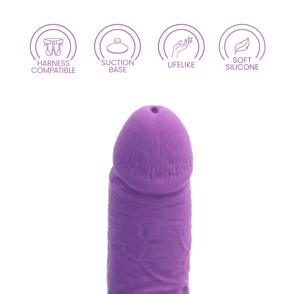 Ruse Jammy Purple G-Spot and Prostate Dildo