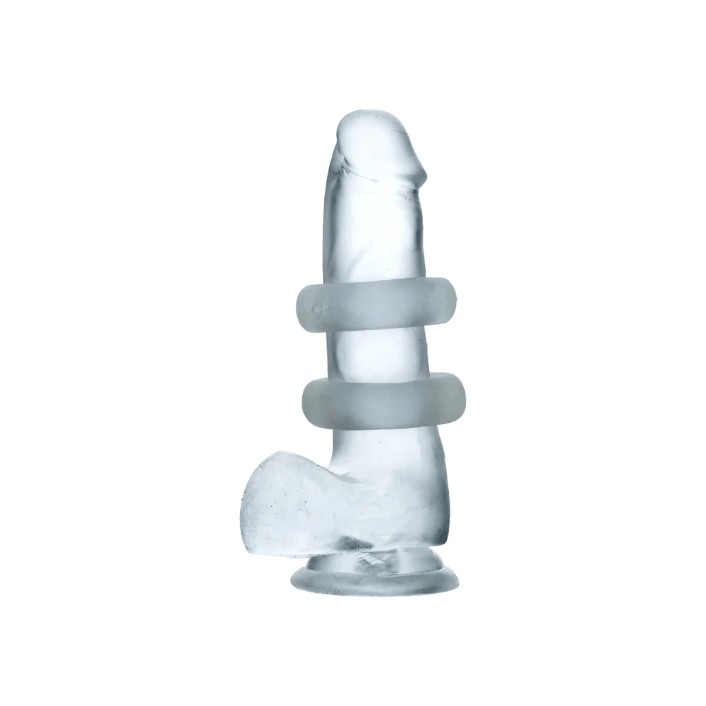 Hunky Junk Stiffy 2-Pack Firm Grip Cockrings That Will Not Roll