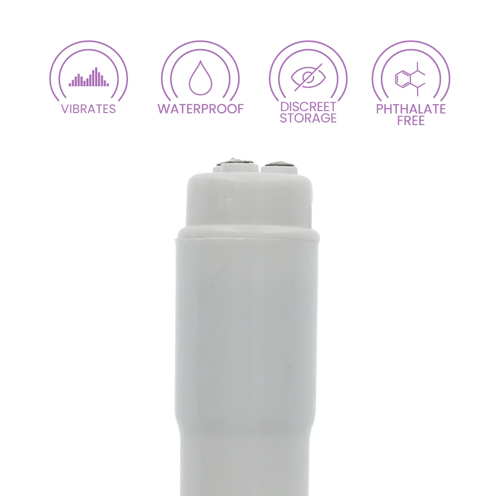 WaterPro™ 紧凑型防水迷你按摩器（含 4 个替换头）
