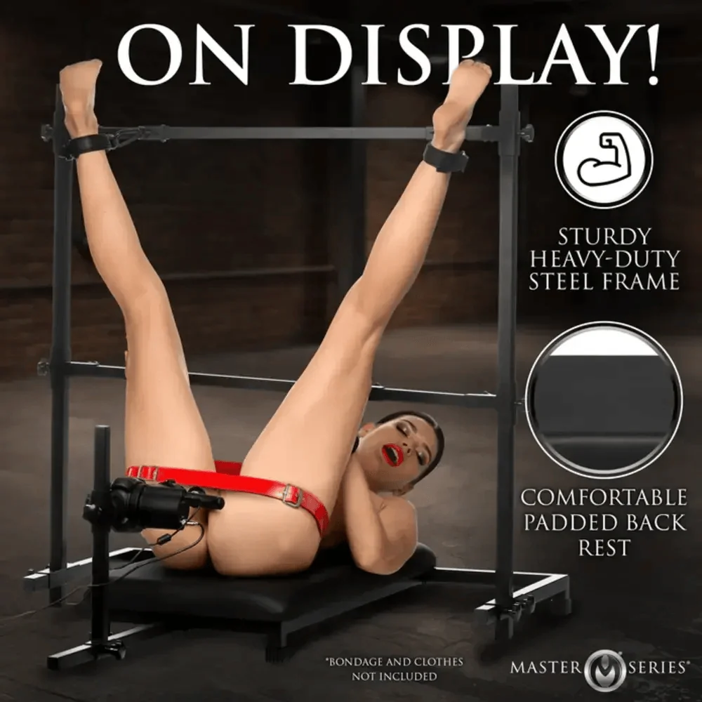 Master Series Breed Master Breeding Stand with Corded Multi-Speed Sex Machine