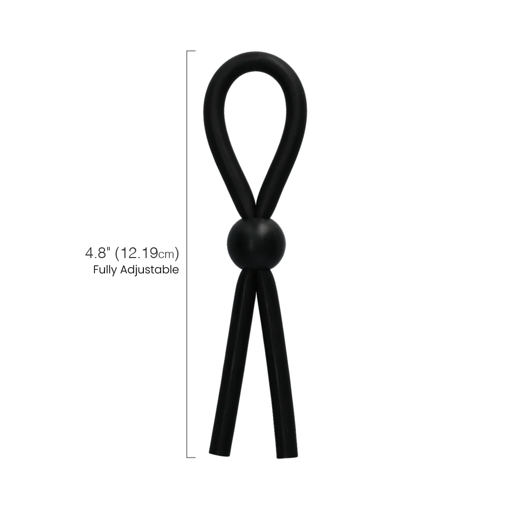 Dr. Joel Kaplan Erection Enhancing Lasso Adjustable Latex Cock Ring