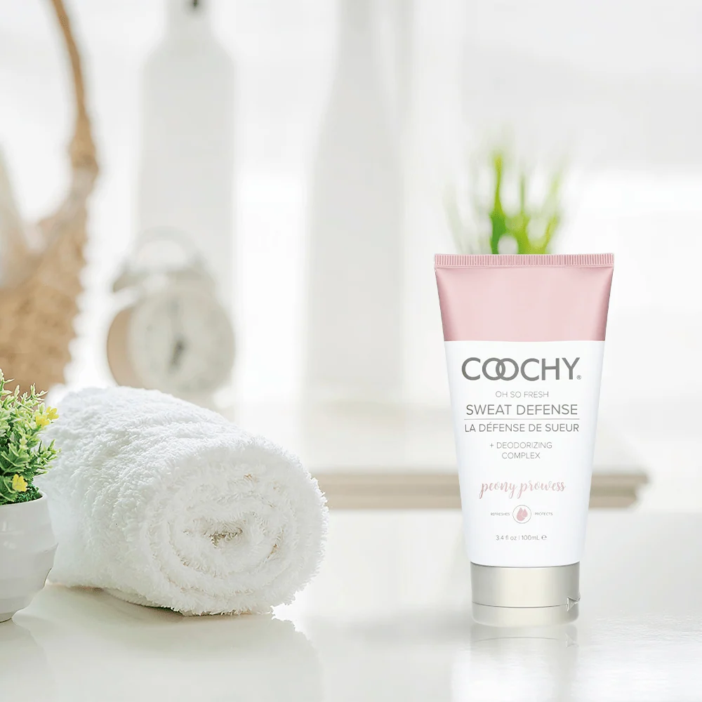Coochy Sweat Defense Cream in Peony Prowess 3.4oz