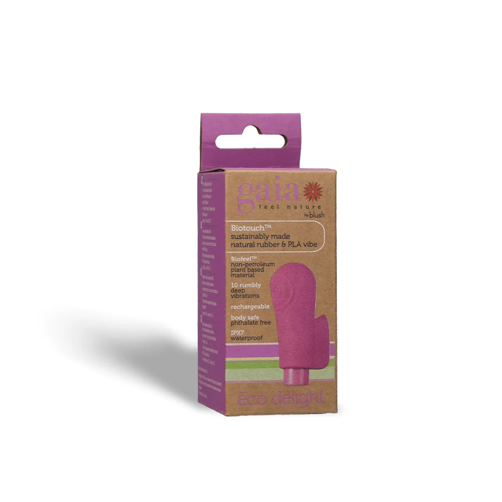 Gaia Eco Delight Purple Bullet Vibe with 10 Modes
