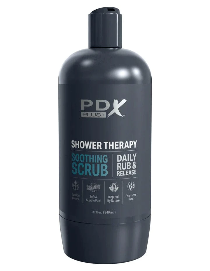 Shower Therapy Soothing Scrub Discreet Stroker for Bathroom Privacy